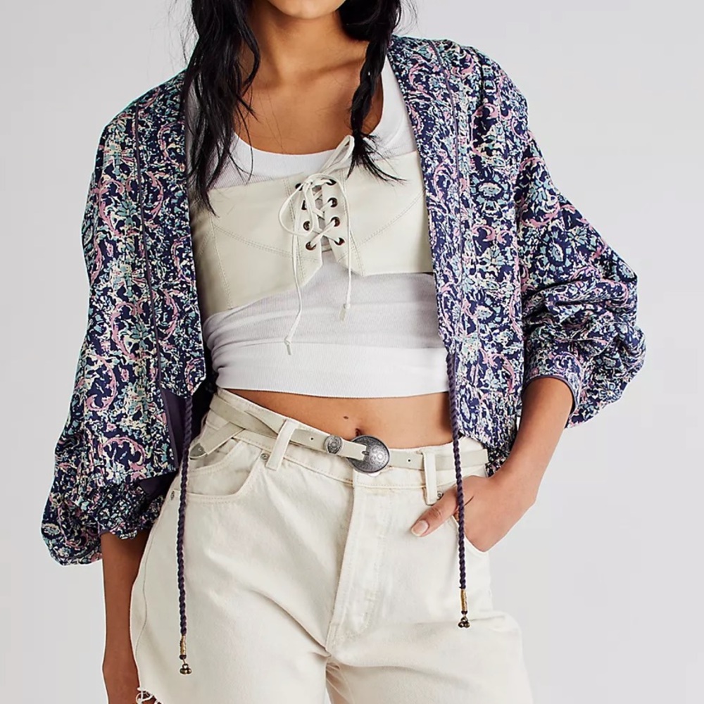 Free People lined jacket